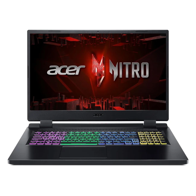 Acer Nitro 5 AN5175596J1 Gaming Laptop 173 WQHD 165Hz Display Intel Core i9-1