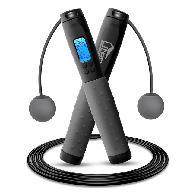 Cuerda para Saltar Inalámbrica con Temporizador y Contador de Calorías - Uten