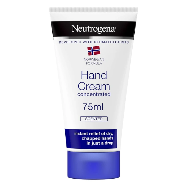 Neutrogena Norwegian Formula Hand Cream 75ml - Immediate Relief for Dry Chapped 