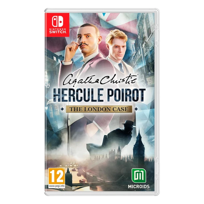 Agatha Christie Hercule Poirot London Case Nintendo Switch - Engaging Story & Cinematic Gameplay