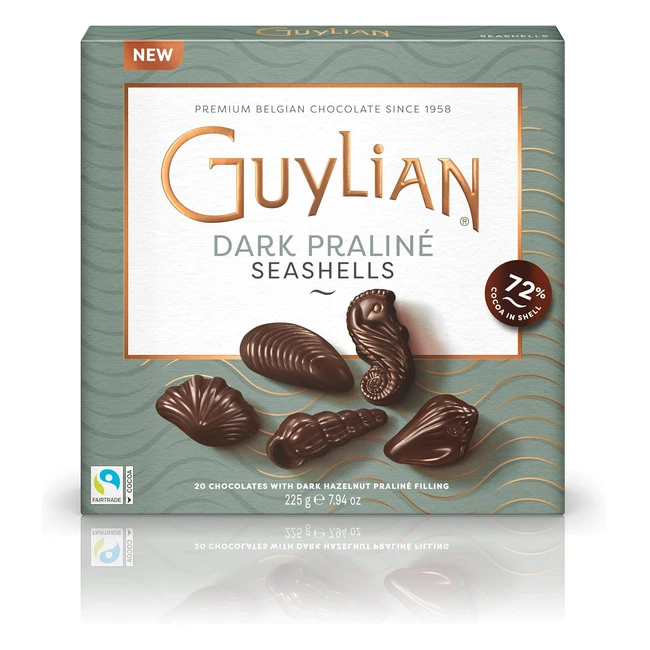 Guylian Bombones de Chocolate Belga 72% Cacao - 20 Unidades