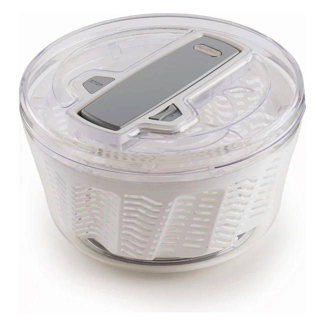 Centrifuga per insalata Zyliss E940014 grande bianca lavabile in lavastovigli