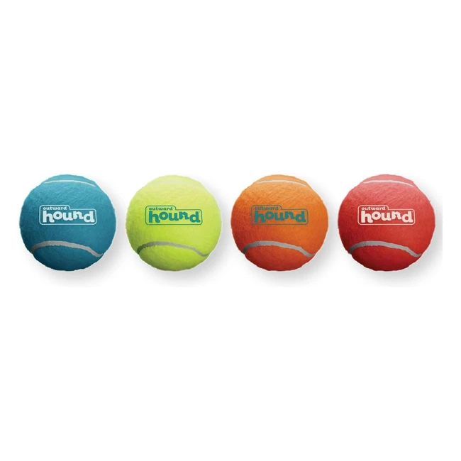 Outward Hound Squeaker Ballz Hundespielzeug XS 4erpack