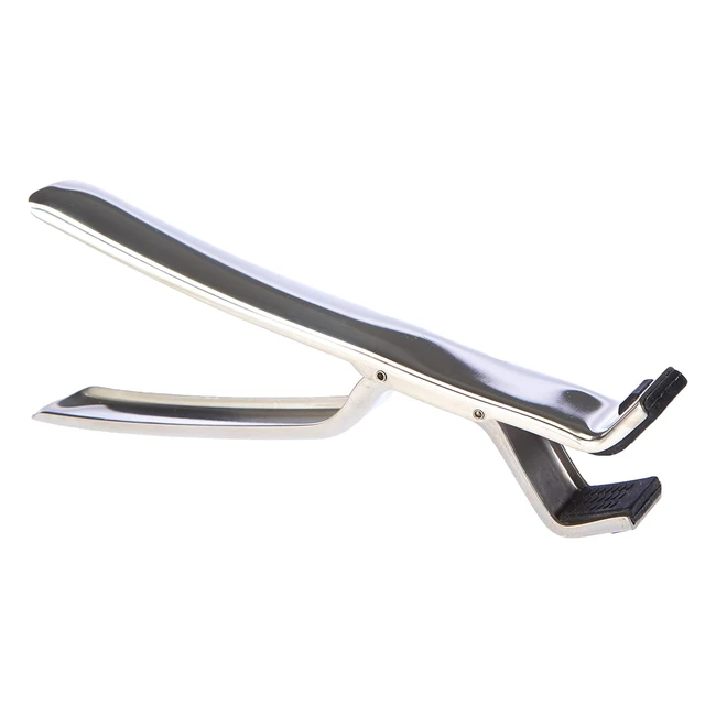 Pinza per forno Ibili in acciaio inossidabile, resistente al calore, 18x22x5 cm
