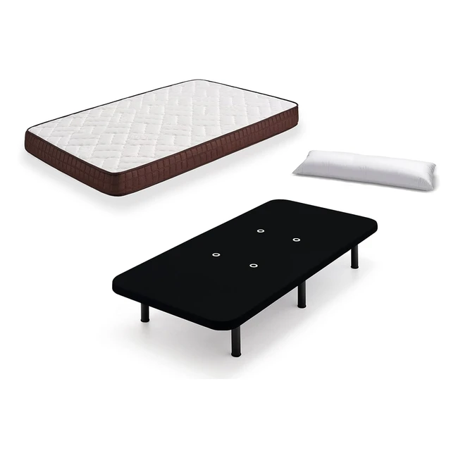 ¡Cama completa Viscobrown reversible! ¡Envío gratis!