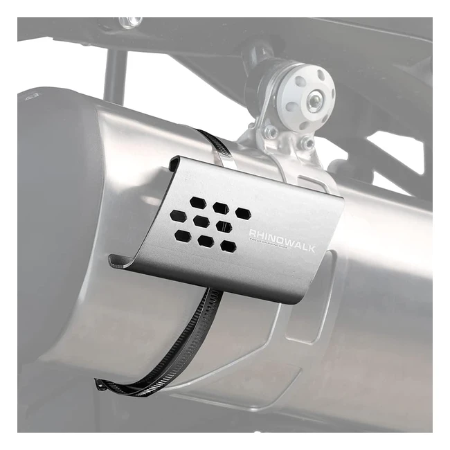 Escudo Trmico para Tubo de Escape de Motocicleta - Rhinowalk