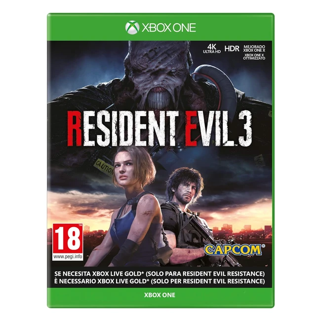 Resident Evil 3 Xbox One - Combattimenti intensi e risoluzione di puzzle
