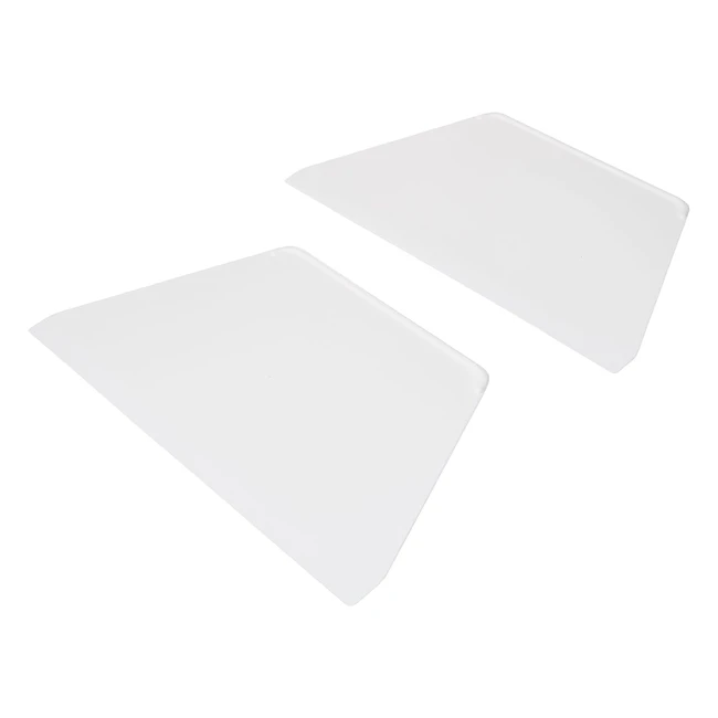 Raschietto professionale FM 215480 - Set da 2 pezzi - Bianco - 50x50x20 cm