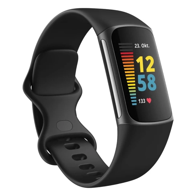 Fitbit Charge 5 - Health & Fitness Tracker, 7 Tage Batterielaufzeit, 20 Trainingsmodi, EKG-Funktion
