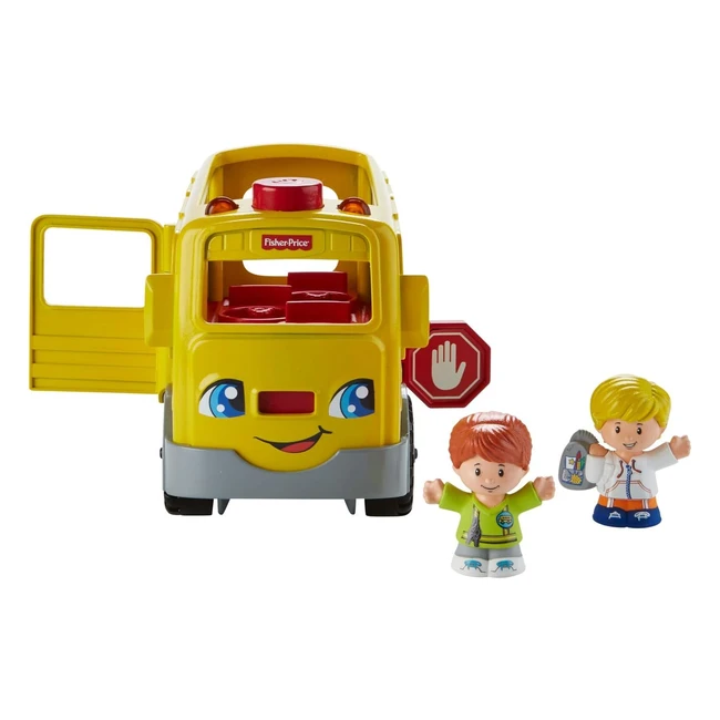 Autobus Fisher-Price Little People avec lumière et sons - Pour bébé 1 an - Version espagnole