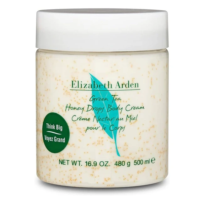 Elizabeth Arden Green Tea Honey Drops Body Cream - Hydrating, Nourishing, and Luxurious