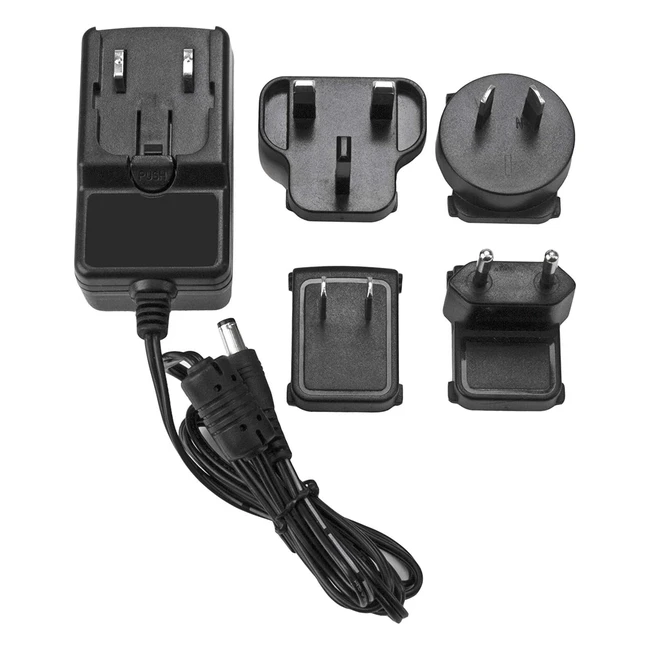 Startech.com DC Power Adapter 12V 2A - Universal Replacement Power Adapter