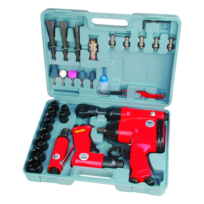 Set Attrezzi Aria Compressa Mannesmann M15033 - 33 pz