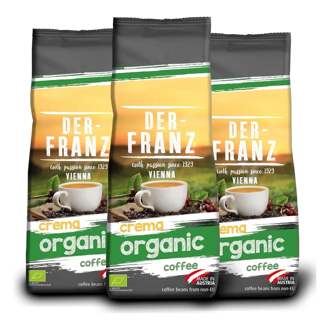 Crema biologica derfranz caff chicchi interi 3x500g