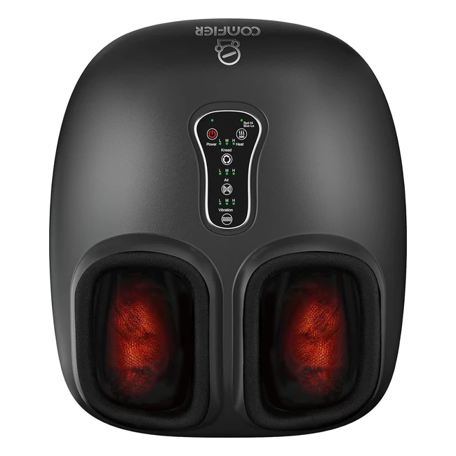 Masseur Pieds Shiatsu avec Vibration et Chaleur - Soulagement des Douleurs et Fasciite Plantaire