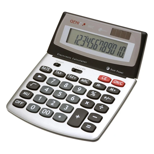 Genie 560 T Calcolatrice Commerciale - Design senza tempo e alta funzionalit
