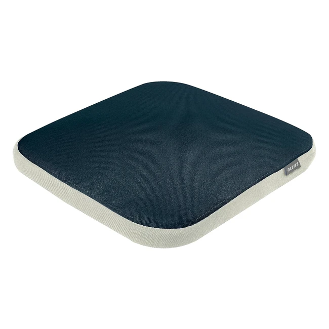 Coussin dassise ergonomique Leitz Ergo - Soulage le mal de dos - Housse en tiss