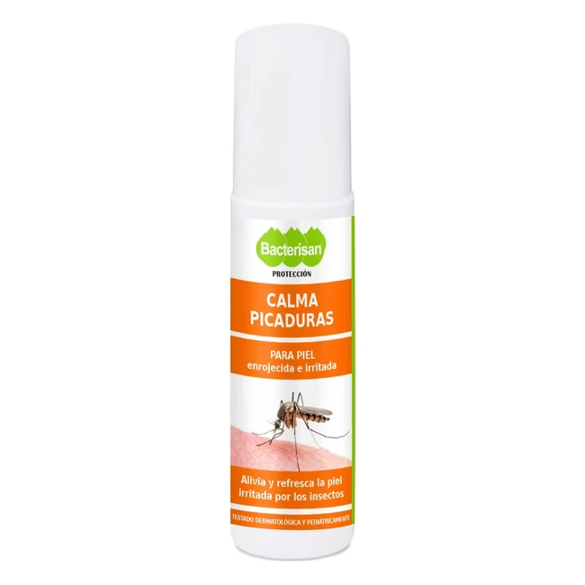 Bacterisan Dermo Roll-On | Soulage les piqûres d'insectes | Effet rafraîchissant | Convient aux enfants et adultes | 15ml
