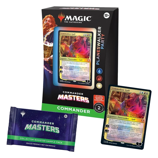 Mazo Commander Multicolor Wizards of the Coast D2606000 - ¡Potencia tus sesiones de juego!