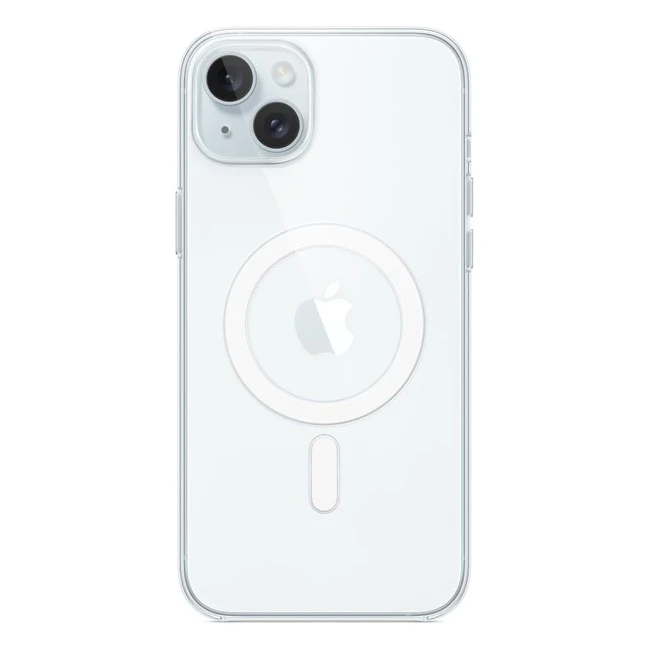 Coque transparente avec MagSafe pour iPhone 15 Plus - Apple