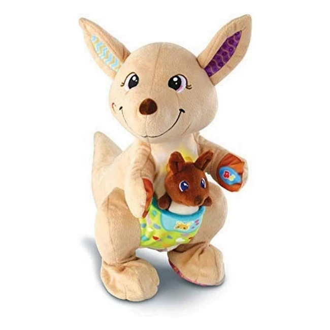 Peluche Interactive Maman Kangoulove et son Bébé - Vtech - Réf.123456789 - Mouvements, Chansons et Mélodies