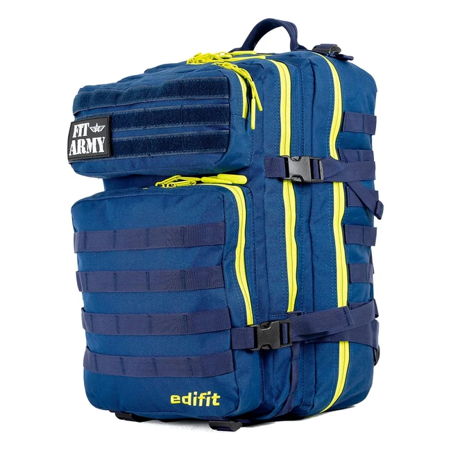 Mochila Crossfit 45L Edifit | Militar Táctica | Resistente e Impermeable