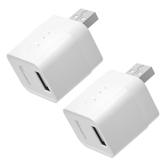 Sonoff Micro Mini Adattatore USB Intelligente WiFi 5V - Controllo Vocale - 2pcs
