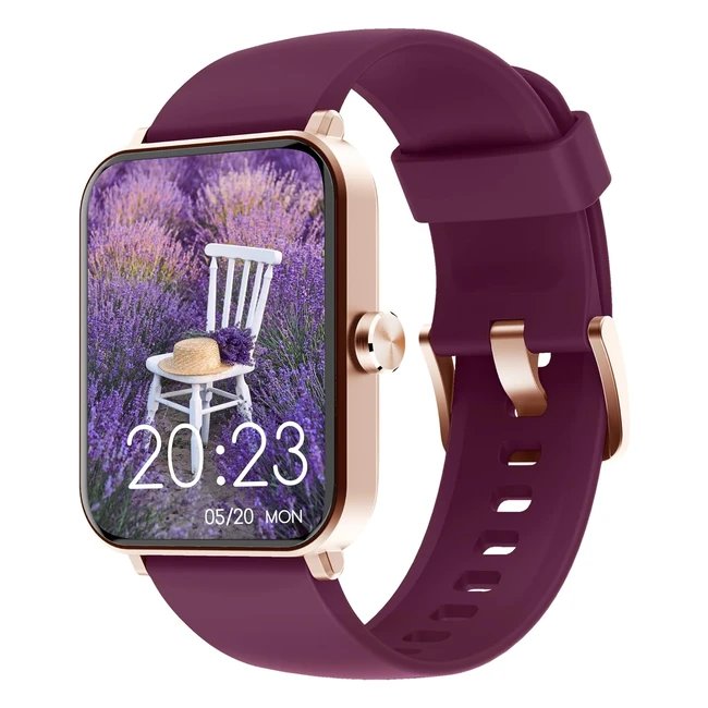 Montre Connectée Zoskvee G50 - Podomètre, Moniteur de Sommeil, Fréquence Cardiaque, SPO2 - Android iOS