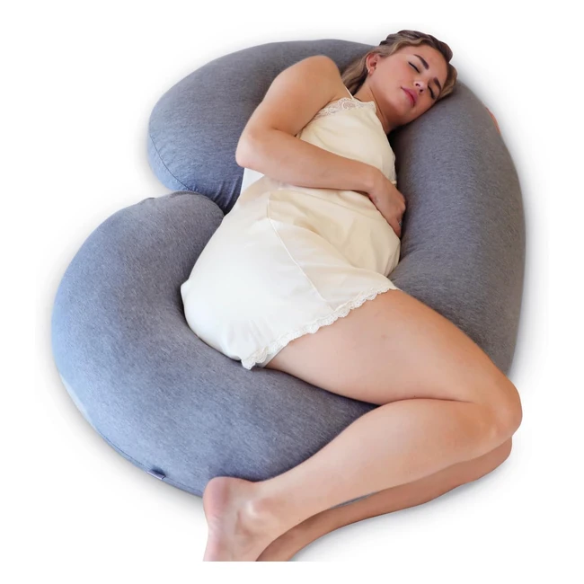 Coussin de Grossesse Pharmedoc - Soutien Dos/Hanches/Jambes/Ventre