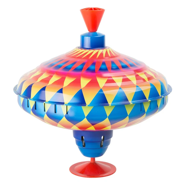 Trottola Variopinta Small Foot 10298 - Giocattolo Amato e Nostalgico di Latta