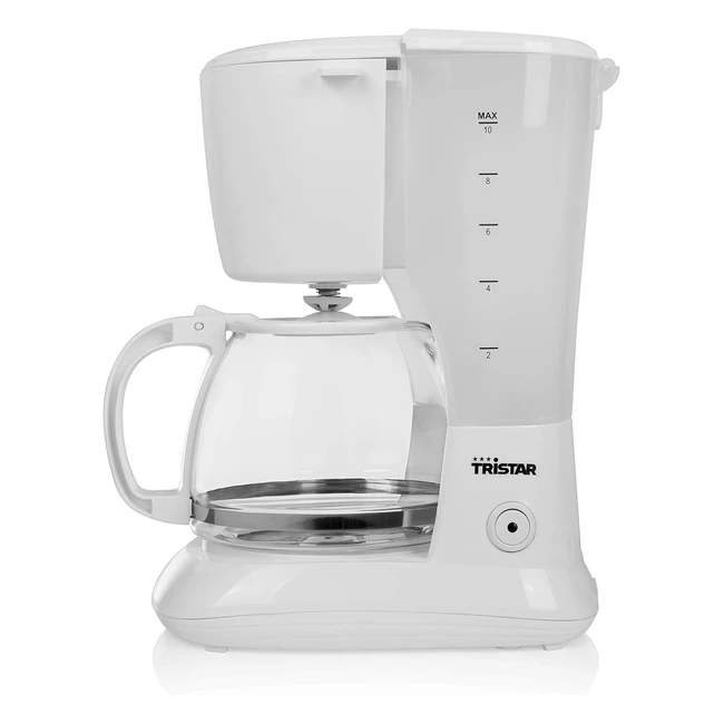 Tristar CM1252 - Macchina da caffè americano 750W, 125L, 1012 tazze - Sistema antigoccia e filtro