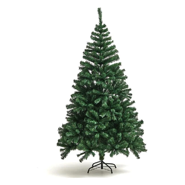Uten 18m Christmas Tree Green 600 Tips with Metal Stand - Quick Assembly, Beautiful Shape