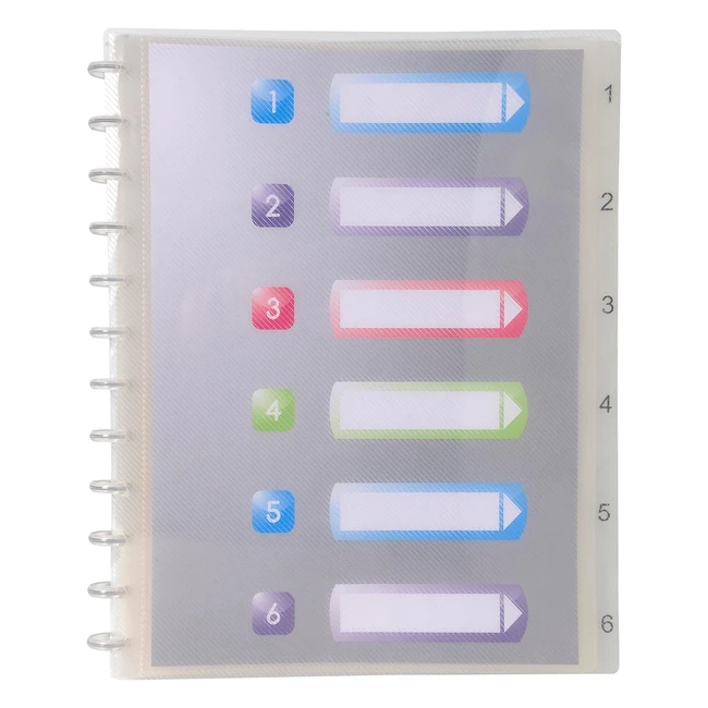 Protège-document Exacompta 30 pochettes 60 vues en polypropylène 710E - Coloris assortis