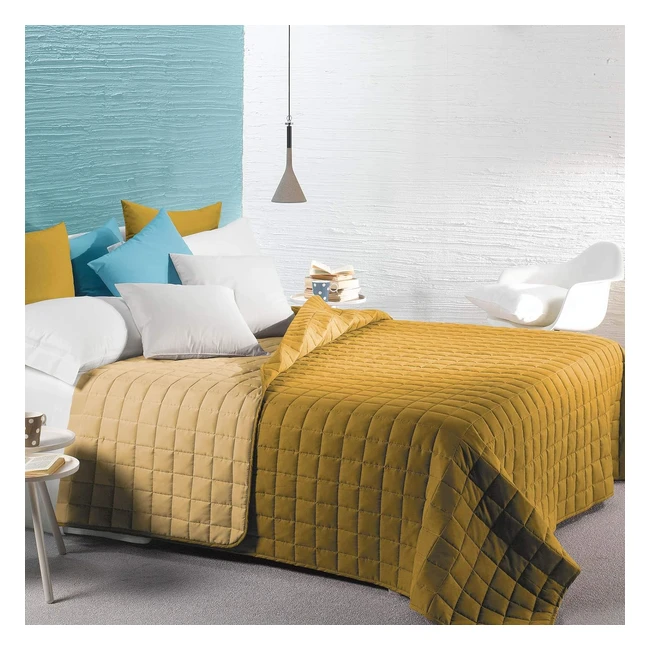 Copriletto Trapuntato Modern Caleffi Oro Matrimoniale