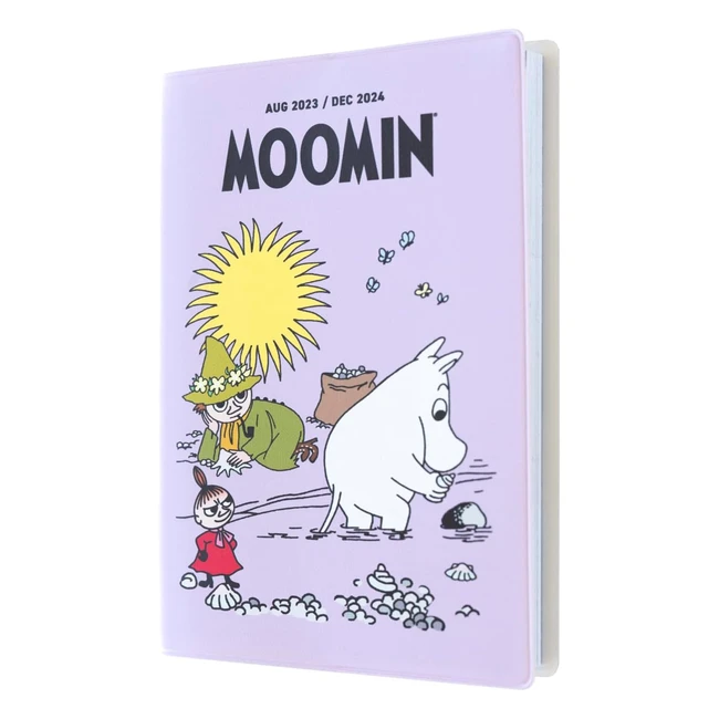 Agenda Tascabile Moomin 2023-2024 A6 113x162 cm - 17 Mesi