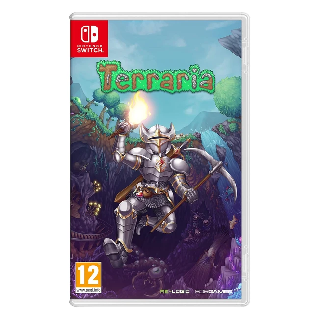 Terraria Nintendo Switch - Action et aventure sandbox - Plus de 300 ennemis et 20 boss - Mode expert