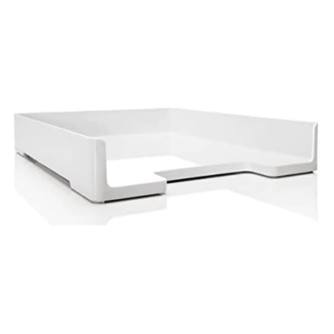 Stylish White Letter Tray - Sigel SA107 - 268x5x333cm - 1 Piece