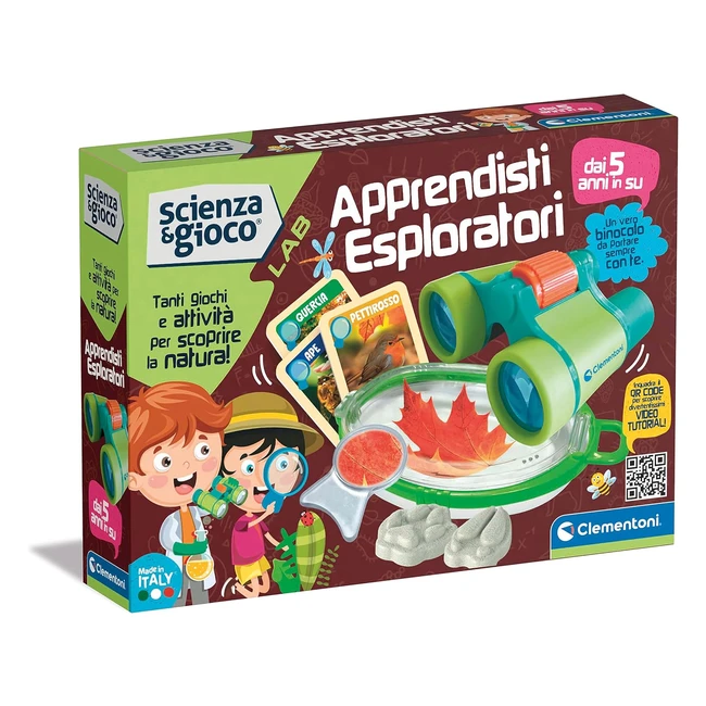 Kit Esperimenti di Scienza Clementoni LabApprendista - Gioco Scientifico Bambini 5 Anni