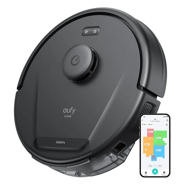 Aspirador Robot Eufy Clean L60 - 5000 Pa - Navegación Láser - Limpieza Profunda