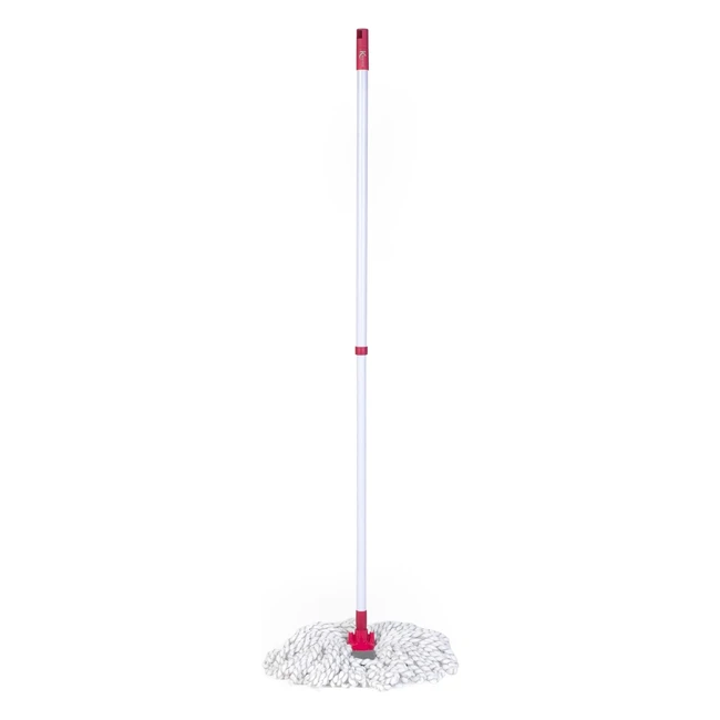 Kleeneze KL087799EU7 Deep Clean Mop - Super Absorbent Microfiber - Non-Scratch - Extendable Handle