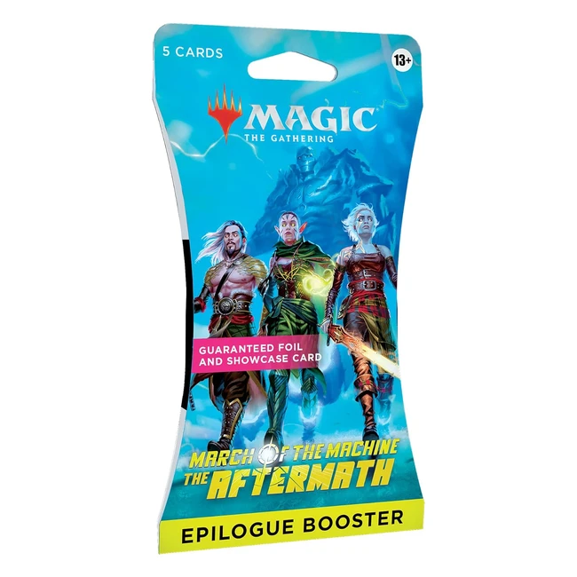 Booster Pilogue Magic the Gathering - L'invasion des machines - Le jour d'après - 5 cartes Magic (Version anglaise)