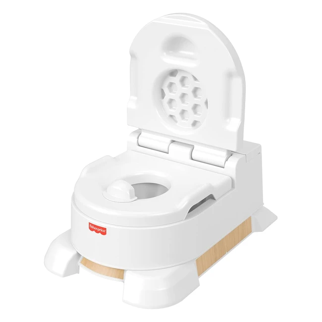 Pot FisherPrice 4en1 transformable en marchepied - Réducteur amovible - Propreté bébé et tout-petits