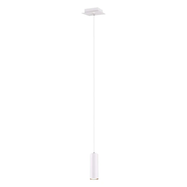 Suspension Marley 312400101 en métal blanc mat, 1 ampoule GU10