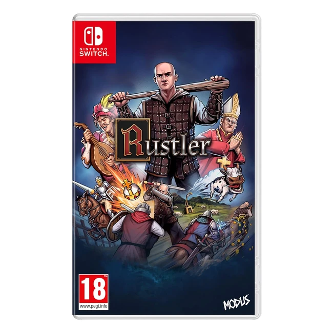 Rustler Nintendo Switch - Grand Theft Horse, Medieval Sandbox, Creative Gameplay