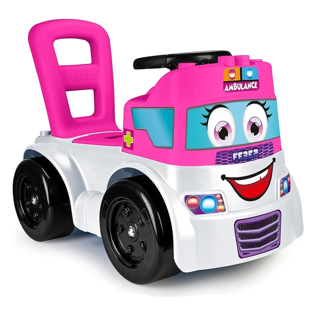 Motofeber Blocks Ambulance - Correpasillos 3 en 1 - Juego de Mdicos - Famosa 8