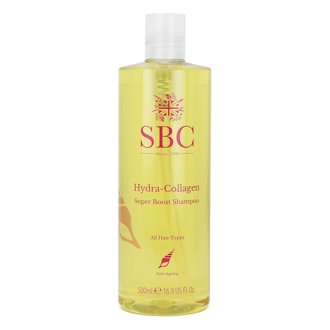 Hydracollagen Super Boost Shampoo 500ml - Volumizing Shampoo for Mature, Fine, Damaged or Thinning Hair