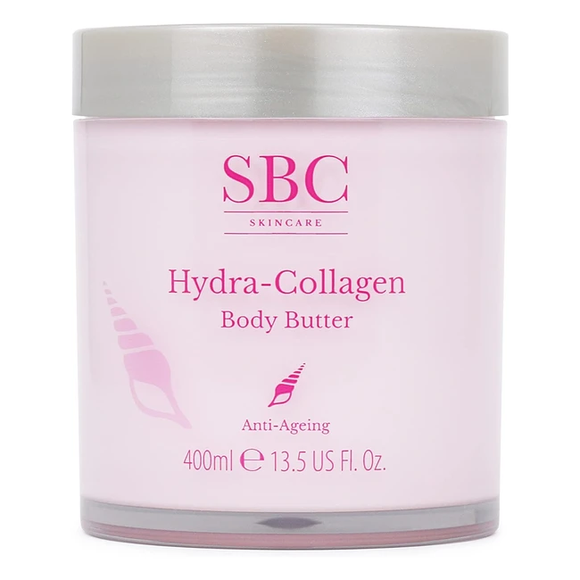 Hydracollagen Body Butter 400ml - Antiaging Moisturizer with Shea Butter  Vitam