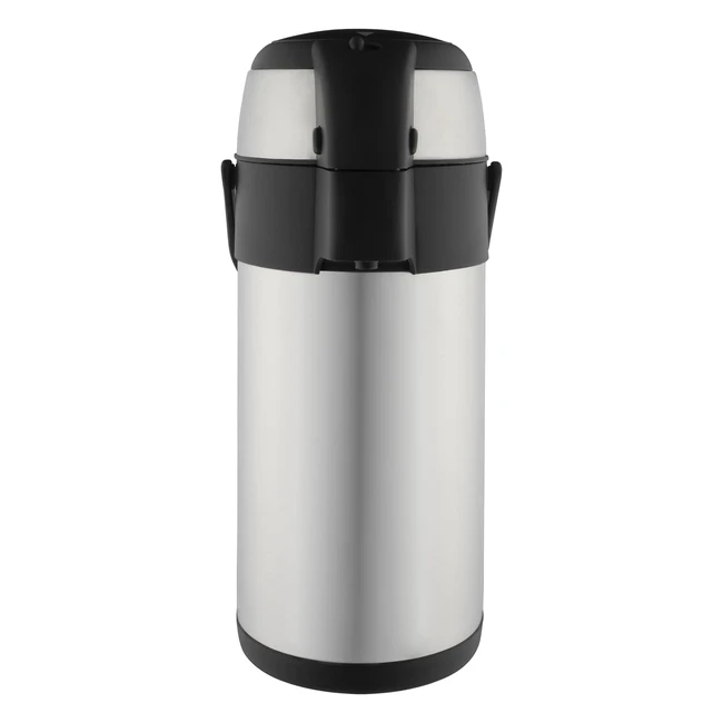 Pioneer Flasks Stainless Steel Airpot Hot Cold Water Tea Coffee Dispenser 3L