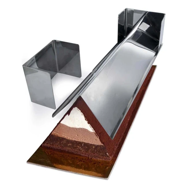 Lily Cook Dreieckige Holzform Silber Einheitsgre KP5345 - Leichtes Entformen