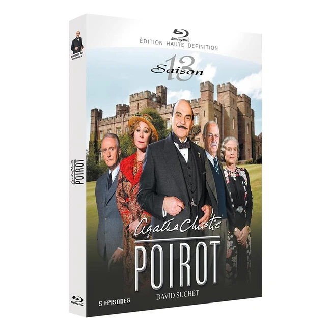 Coffret Blu-ray Agatha Christie Poirot Saison 13 | Référence 5 | Livraison Gratuite